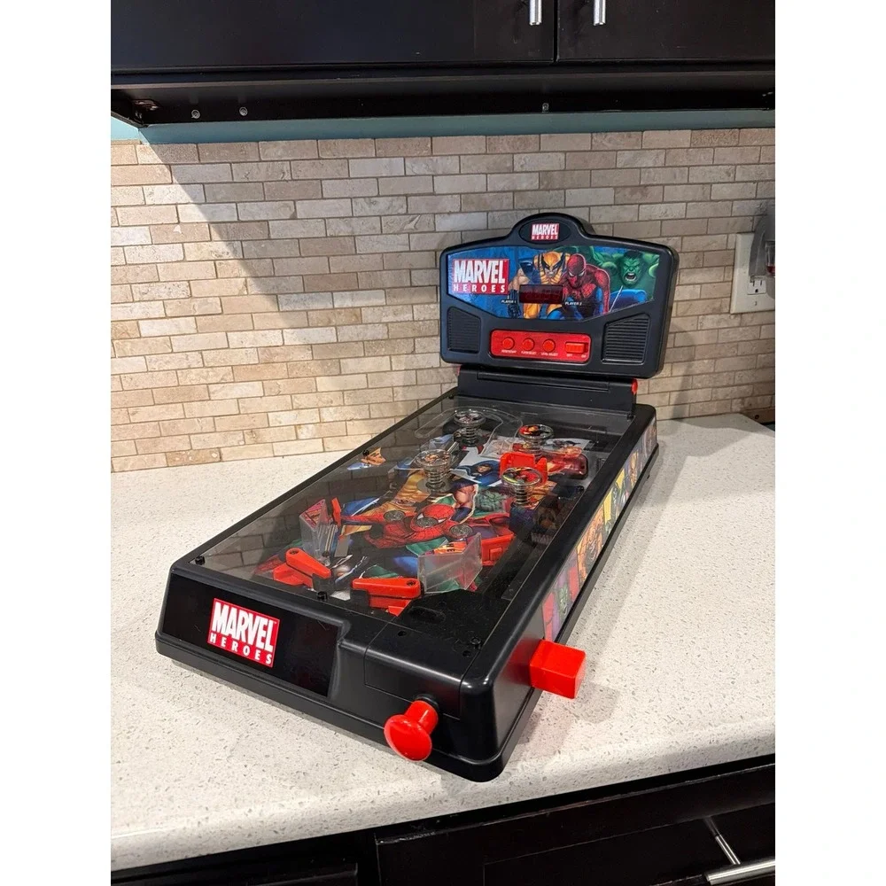 Marvel Heroes 2006‎ Tabletop Pinball Machine Working